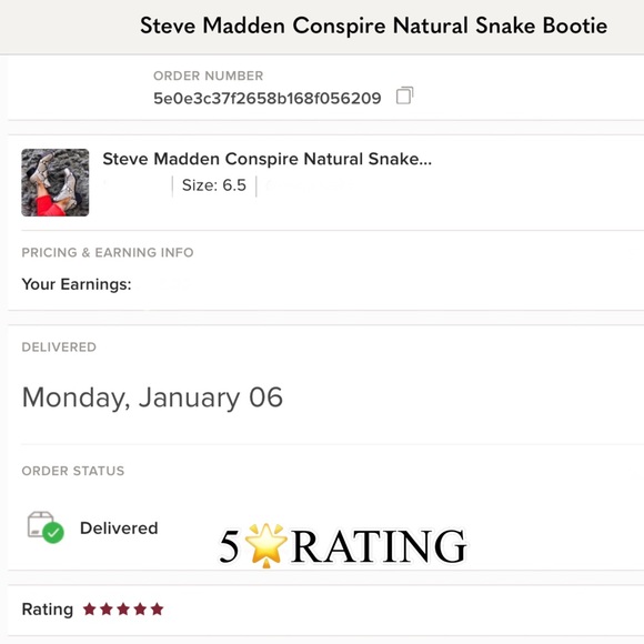 Steve Madden Conspire Natural Snake Bootie - Picture 4 of 7